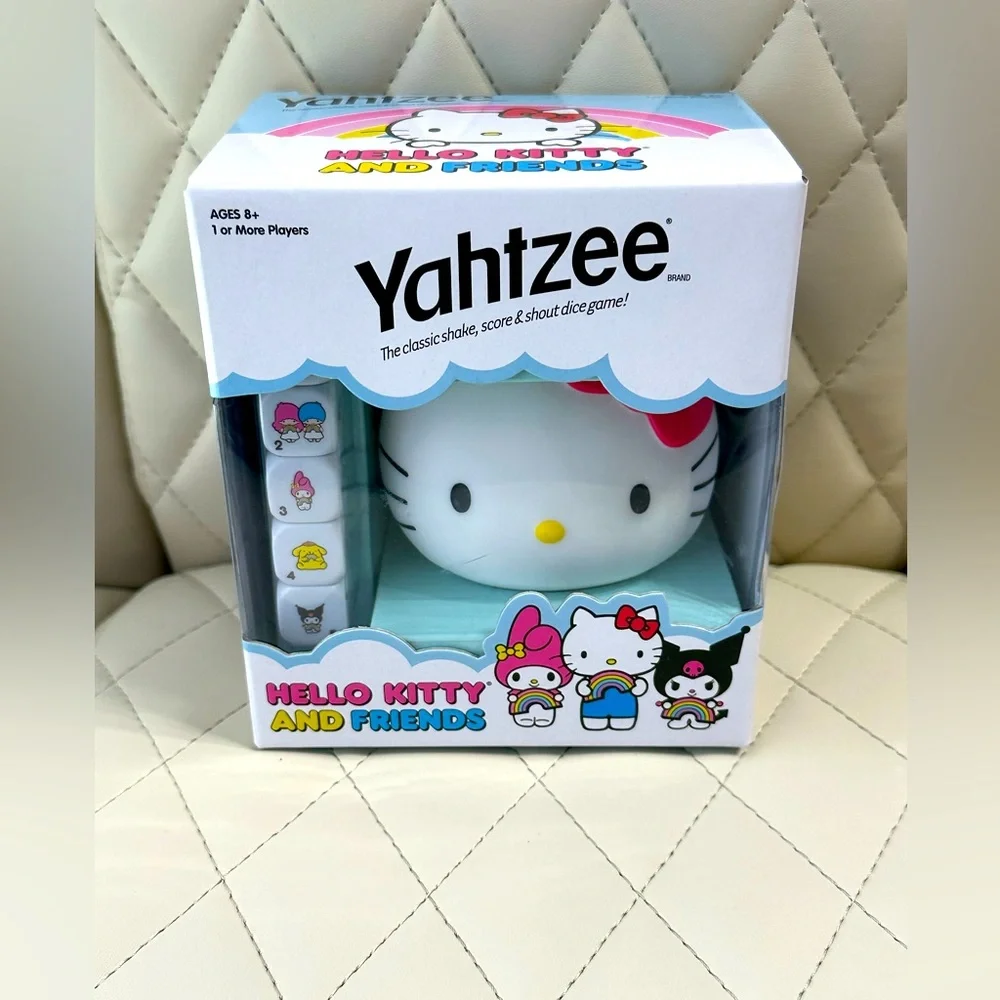 HELLO KITTY AND FRIENDS Yahtzee game New